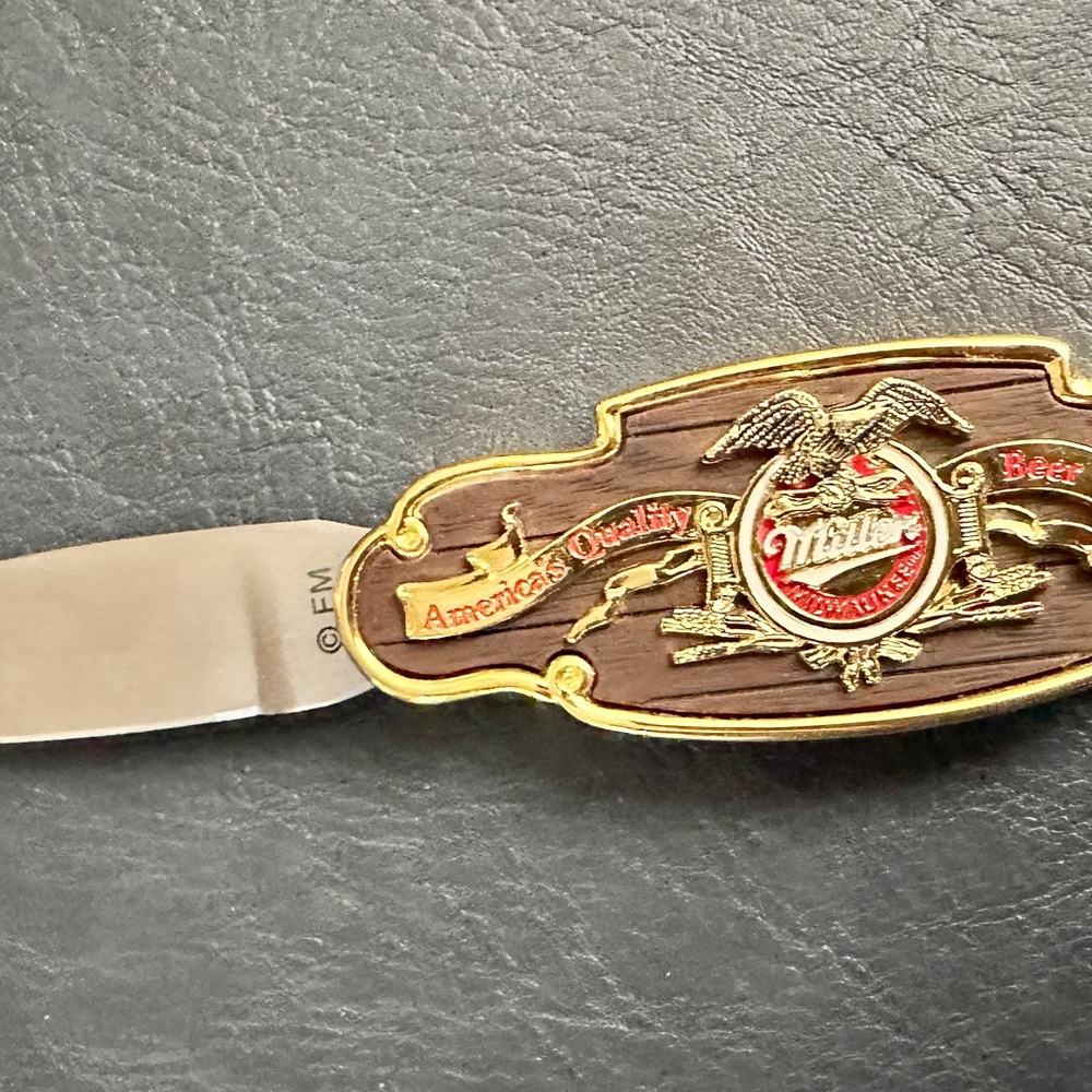 Vintage 1996 Miller Beer Franklin Mint Collectors